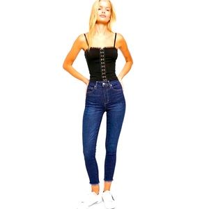 NWT ~ Free People, Raw High-Rise Jegging